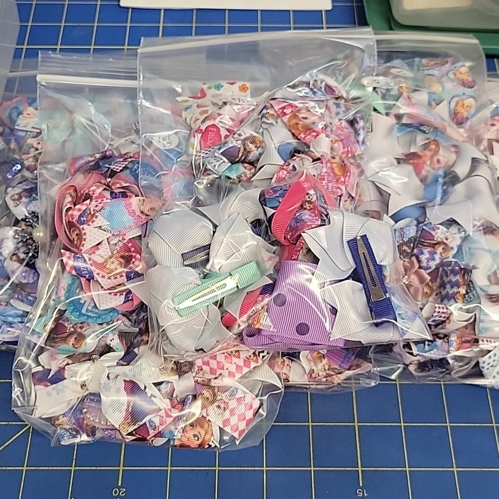 Frozen Hair Bows - Multicolor Grab Bag of 15